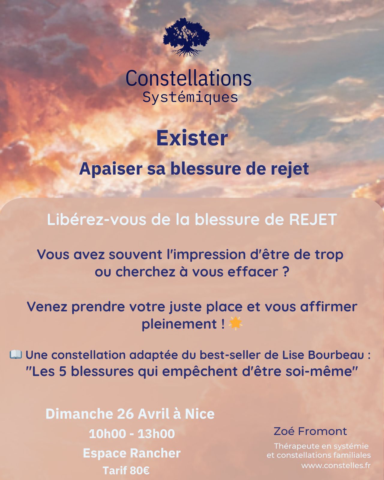 Exister - apaiser sa blessure de rejet